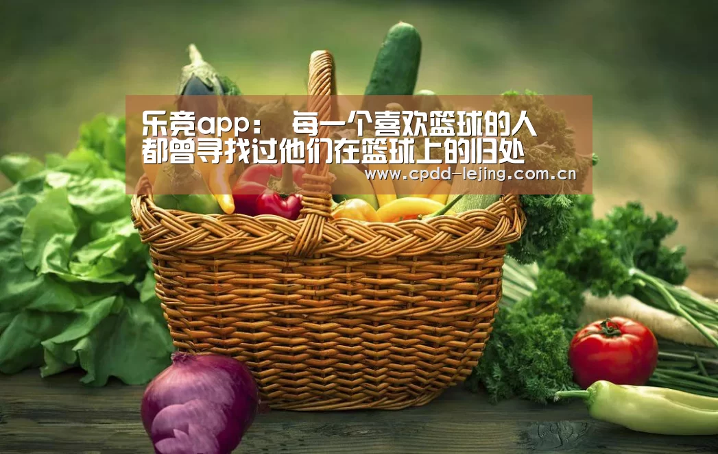 乐竞app：
每一个喜欢篮球的人 都曾寻找过他们在篮球上的归处(图3)